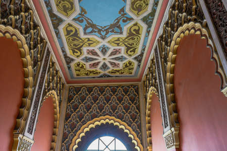 07 February 2019, TBILISI, GEORGIA - Interiors of  famous Kalantarov house in Tbilisi