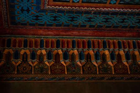 7 FEBRUARY 2019, TBILISI, GEORGIA: Restored interiors of famous Sarajishvili palace  in Sololaki area in Tbilisi, Georgiaのeditorial素材