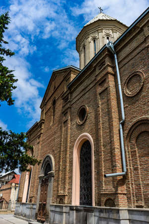 Main Armenian cathedral on Avlabari area of georgian capital city Tbilisi