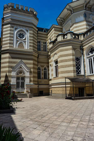 03 JUNE 2019, TBILISI, GEORGIA: Famous Prince Palace Cinema Museum now  in Old Tbilisi,  Georgia