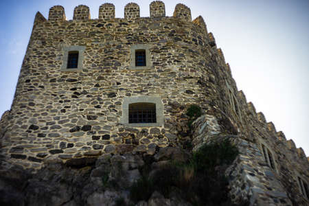 05 May 2019, Famous Rabati castke in Akhaltsikhe with Harem part  in Southern Georgiaのeditorial素材