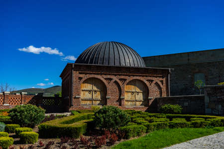 05 May 2019, Famous Rabati castke in Akhaltsikhe with Harem part  in Southern Georgiaのeditorial素材