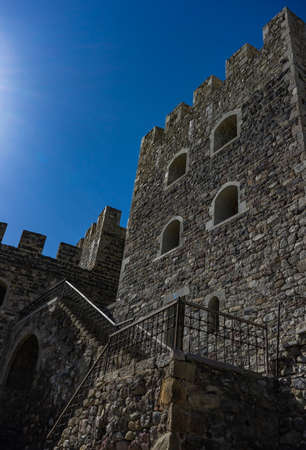 05 May 2019, Famous Rabati castle in Akhaltsikhe with Harem part  in Southern Georgiaのeditorial素材