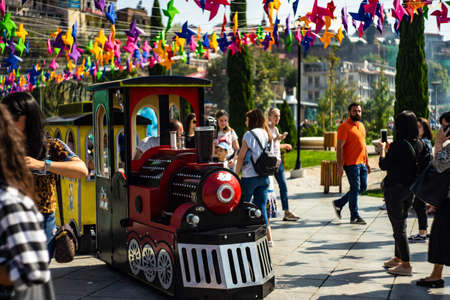 05 OCTOBER 2019, TBILISI, GEORGIA: Annual celebration of the city day in Rike Park, Tbilisoba 2019...