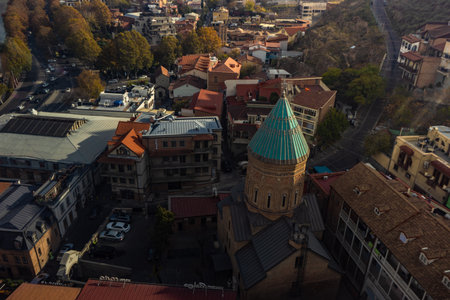 Surb Gevork cathedral in downtown of Tbilisi, Georgia