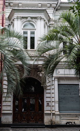 Architecture of old Batumi city in summer timeの写真素材