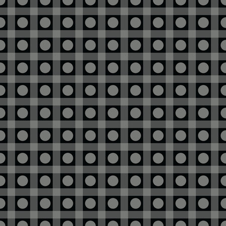 Black Vector Seamless Backgroundのイラスト素材