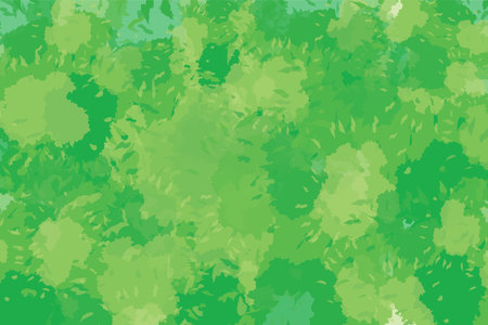 Light green cool and modern watercolor painted abstract background vector illustrationのイラスト素材