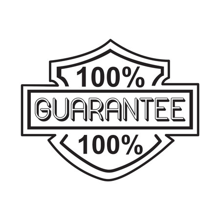 Guarantee stamp designの写真素材
