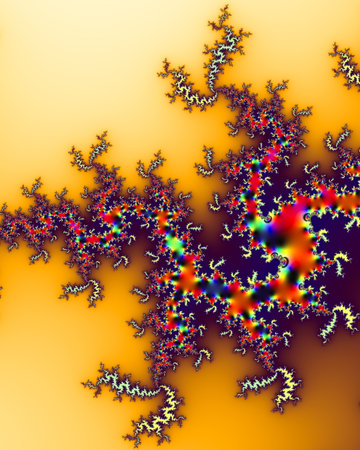 Abstract fractal floral figures. Bright beautiful colorful fractal, full of textures of flowers. Colors: blue, green, gray. Abstract background. Created on the computer.の写真素材