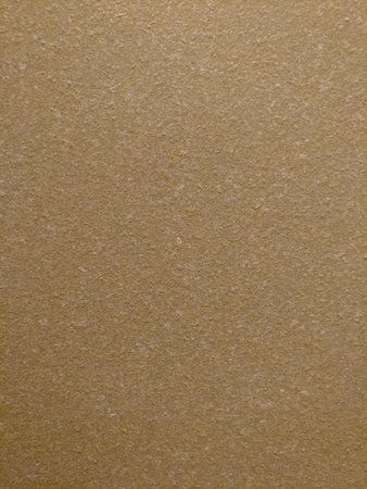 Wall finish resembling the surface of the gypsum board yellowish shades of texture with fine shavingsの写真素材