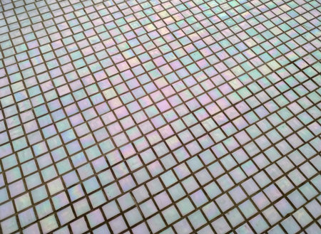 Abstract mosaic background, with mother-of-pearl splashes, architecture decoration, the swimming pool wall and othersの写真素材