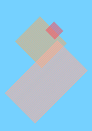 abstract geometric backround with stripes, modern colors, lines grids, space for text, use as...
