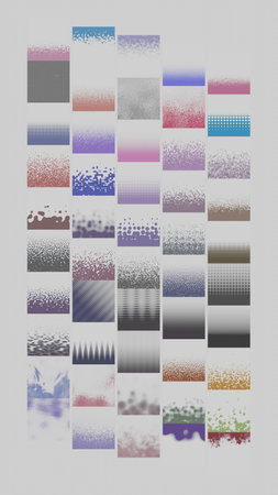 50 useful gradient trasitions and halftone patterns you'll probably like to use in your next design....