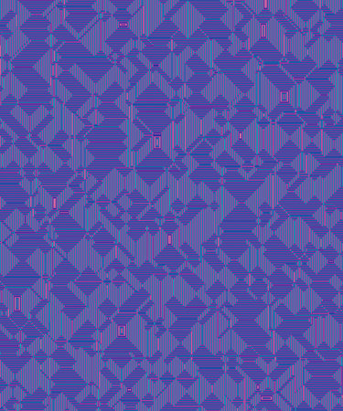 Metallized texture of rectangular lines in the shape of a maze
