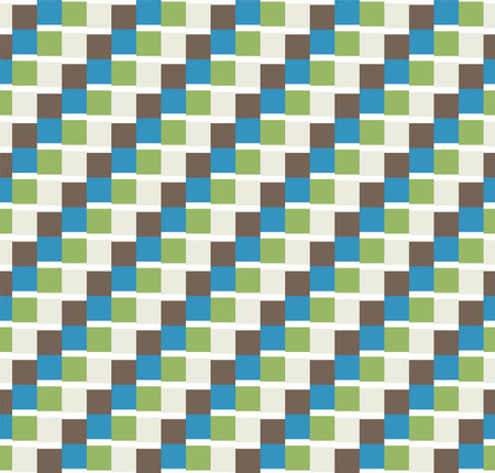 Abstract minimalist vector geometry, punchy forms and colors that demand attention, seamlessのイラスト素材