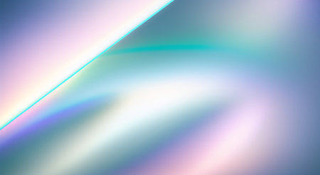 Modern background with holographic gradients, designer lighting, soft pastels with milky glassmorphism effect, tech touch, AI Generatedの素材