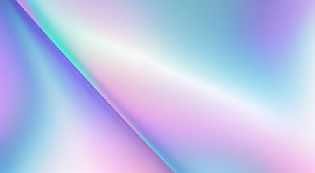 Modern background with holographic gradients, designer lighting, soft pastels with milky glassmorphism effect, tech touch, AI Generatedの素材