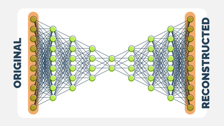 Exploring Hidden Data Patterns with Autoencoder Neural Network Diagram