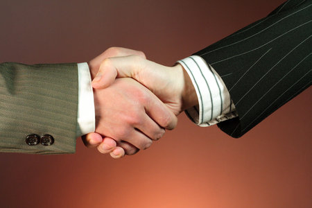 Business handshakeの写真素材
