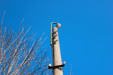 Surveillance cameras in the Park to enforce the order