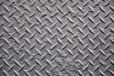 Painted metal treads backgrounds, horizontalの写真素材