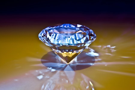 fine image of Diamond close-upの写真素材