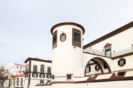 Saint Laurence Palace is pictured in Funchal on the Portuguese island of Madeira.  The palace hosts a military museum.のeditorial素材