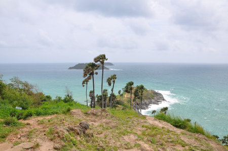 Lam Promthemp situated in phuket, many traveler will go to here to take picture の写真素材