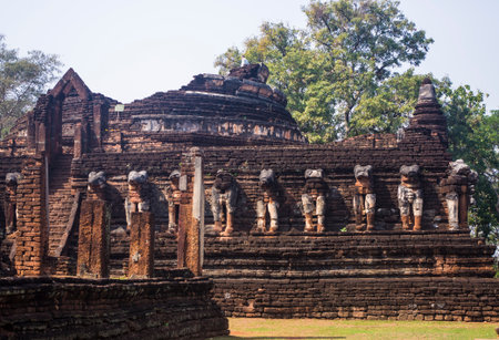 Ancient ruins of asiaの写真素材