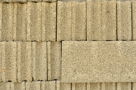 Concrete block closeup texture