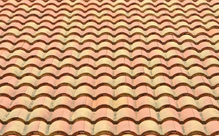Pattern of ceramic roof