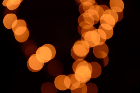 Circle light in the darkness