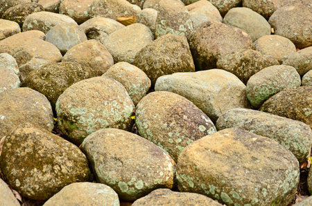 Big old stone textured closeup