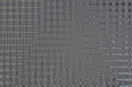 Black pattern of hexagon mesh wave