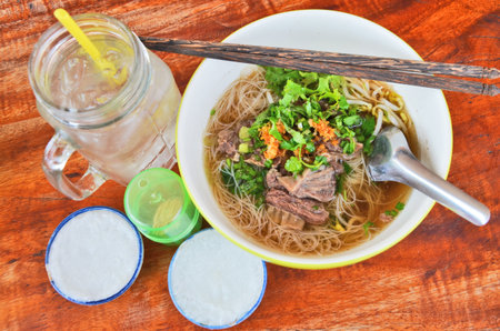 Fast food Thai style setの写真素材