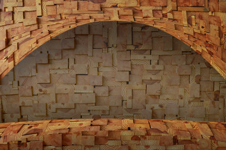 Peeling the front skin for the backgroundの写真素材