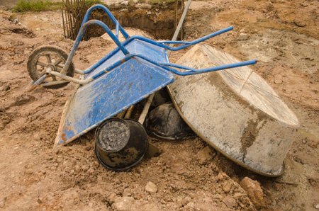 Keep the tools after finish workingの写真素材