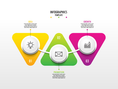 Presentation business infographic template designの写真素材