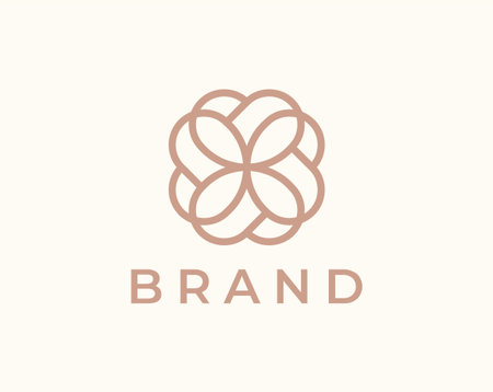 Ornament logo and icon design vector.のイラスト素材