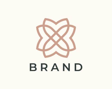Ornament logo and icon design vector.のイラスト素材
