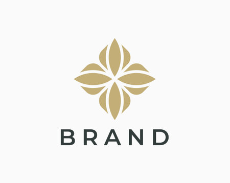 Ornament logo and icon design vector.のイラスト素材