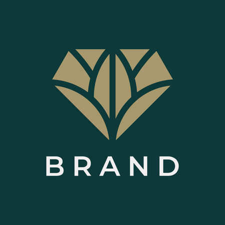 Diamond logo and icon design vector.のイラスト素材