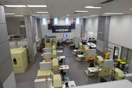 Royal Australian Mint in Canberra of Australiaのeditorial素材