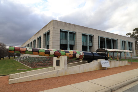 Australian War Memorial in Canberraのeditorial素材