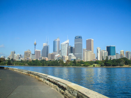 view Sydney Australia beautiful city parent lagoon trough building house Habitat people 4のeditorial素材