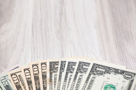 The stack of banknote, business concept, backgroundの写真素材