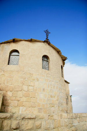 Old church in Jordanの写真素材