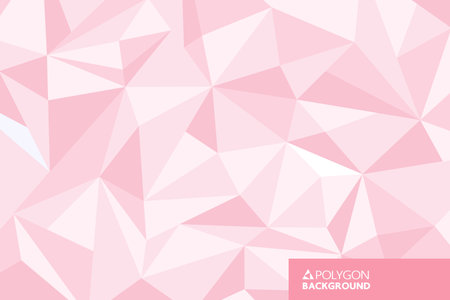 Abstract geometric background with triangle shapeのイラスト素材