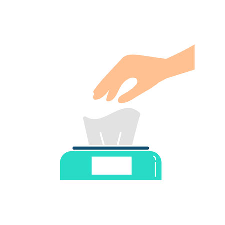 Vector icon about prevention virusのイラスト素材